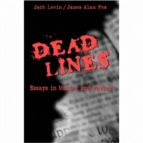 π
Ίdead Lines Essays in Murder and Mayhem Test Book Journalism Communications - Picture 1 of 4